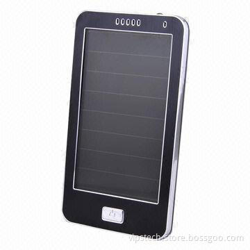 MP3 Player Charger with 4,500mAh Real Capacity, Li-polymer Battery, Solar Charger